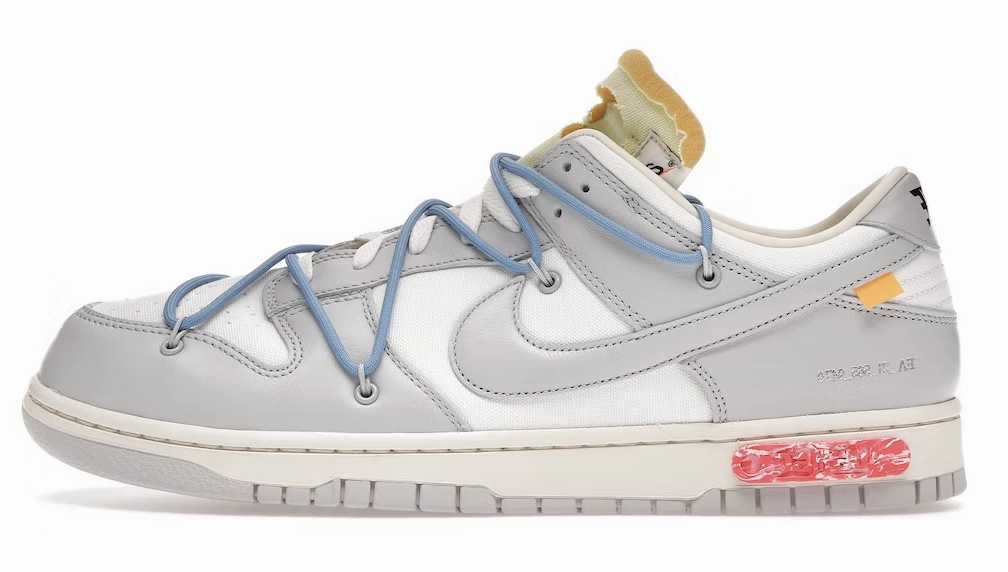 Asics Cricket Shoes Nike x Off White Dunk Low "Lot 5" Pre-Owned