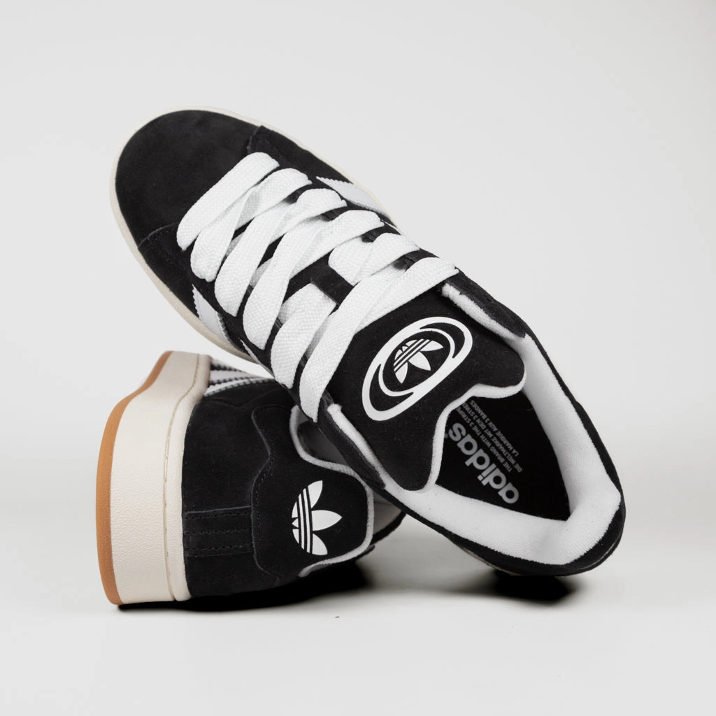 Adidas - Campus 00s Shoes - Core Black / Footwear White / Off White Green Adidas Originals Shoes