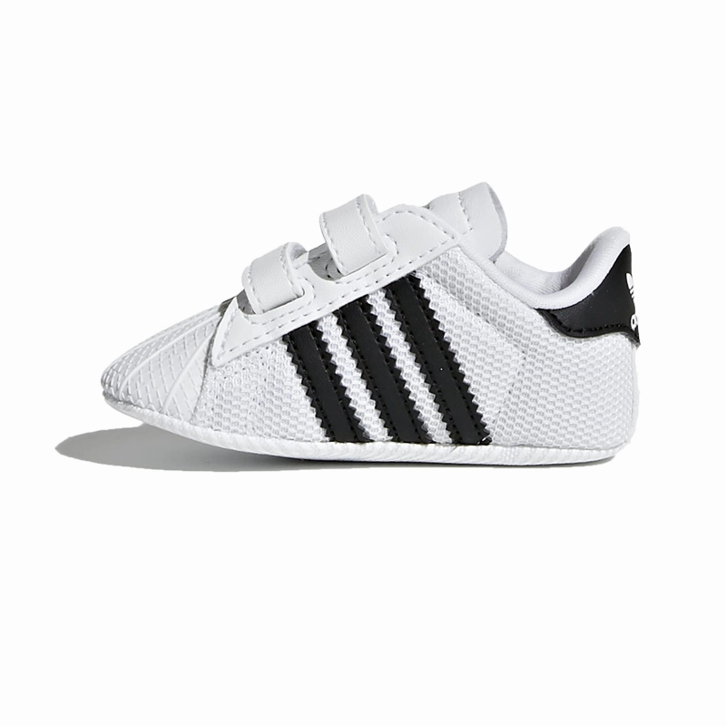 adidas - Superstar Crib - Cloud White/Black - Kids [S79916] Adidas Samba Indoor Soccer Shoes