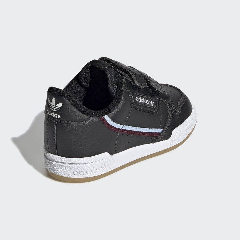 Adidas Laceless Football Shoes Adidas Continental 80 CF I - Core Black / Maroon