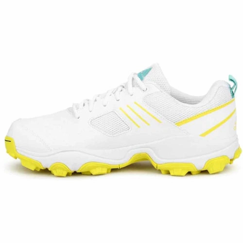 Adidas Alphaboost Running Shoes Adidas Crihase Yellow/ Turqoise Cricket Shoes