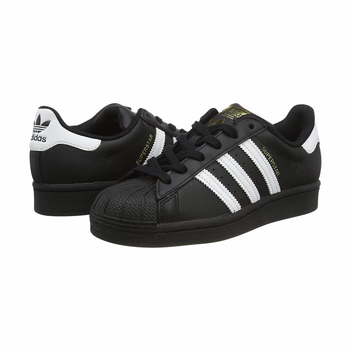 Adidas Superstar 'Black' Big Kids' Shoes Old School Adidas Shoes