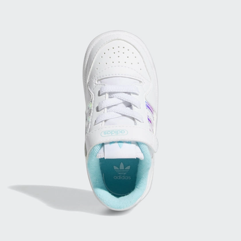 Adidas Forum I Iridescent - Cloud White / Pulse Aqua Adidas Toddler Samba Og Shoes