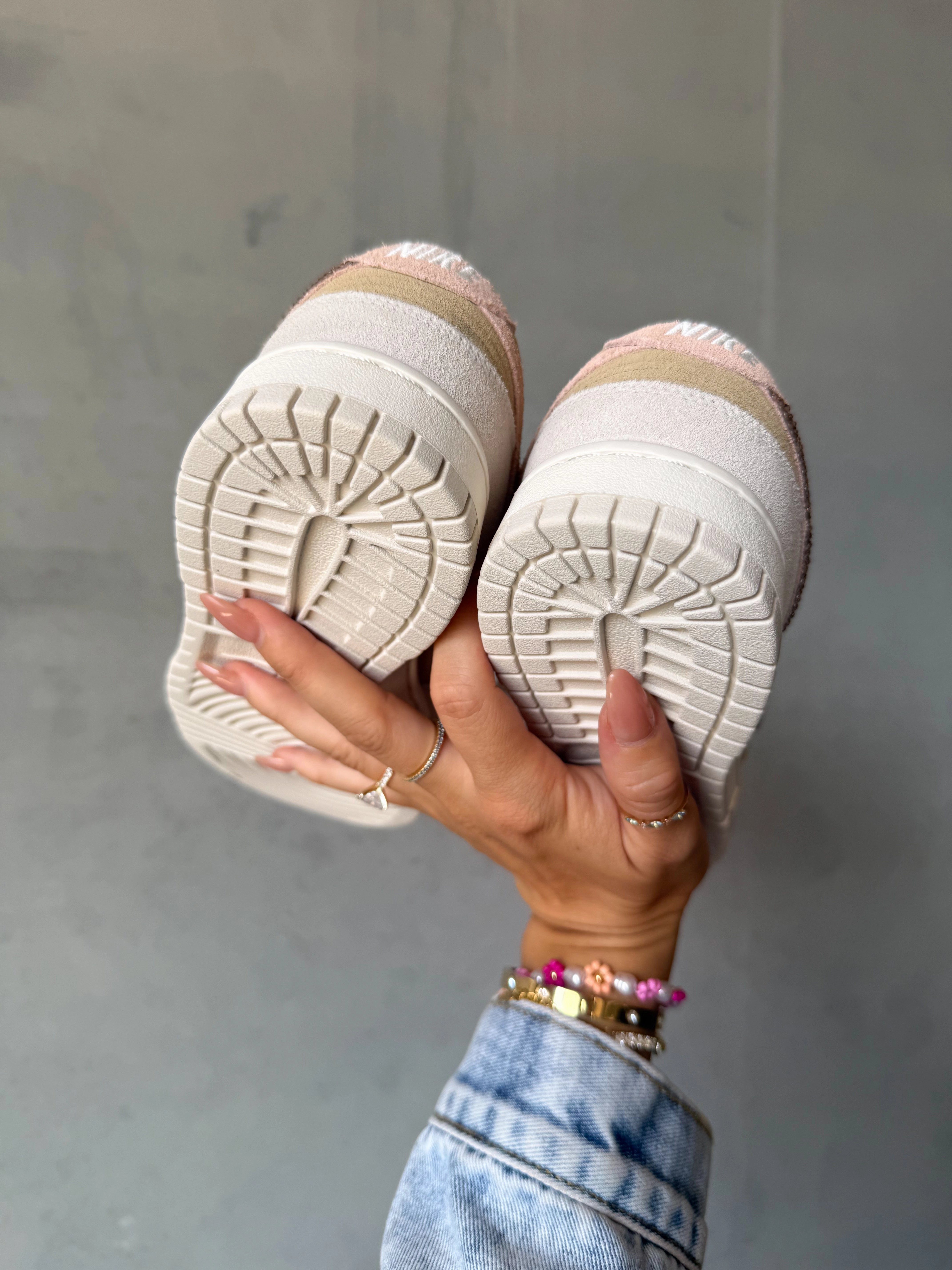 Adidas Donovan Mitchell Basketball Shoes Neutral Sand Pink Swarovski Womens Nike Dunk Shoes