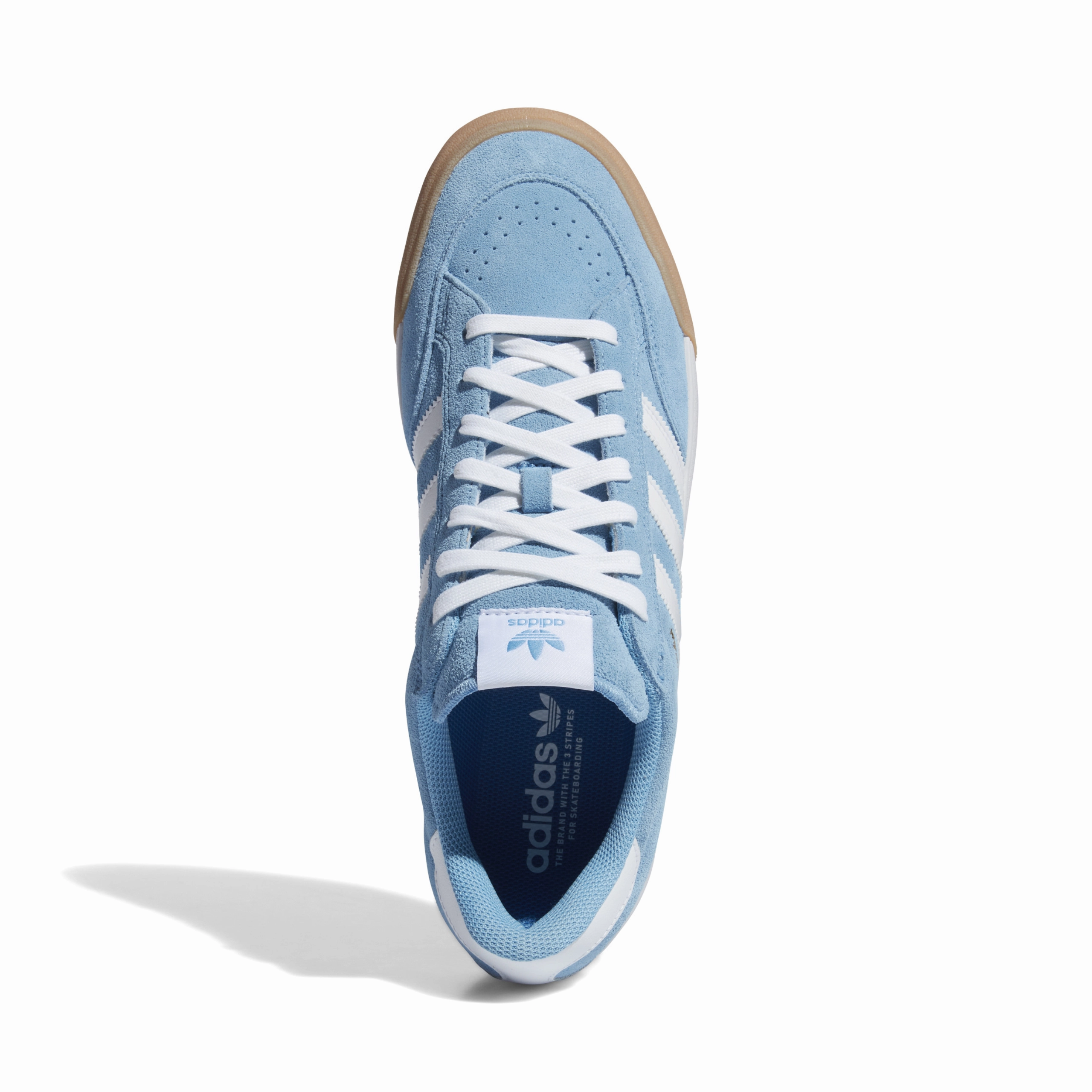 Adidas Gazelle Bold Shoes Adidas Nora Shoes - Light Blue / Cloud White / Gum