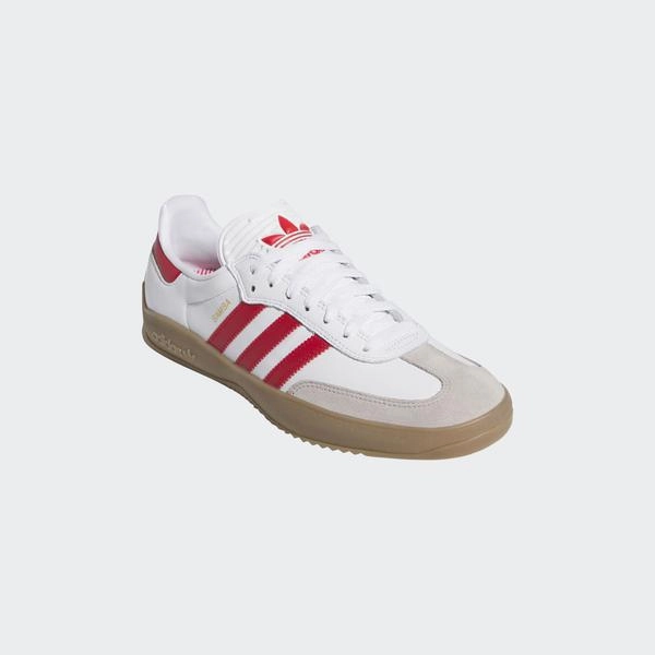 Adidas Runfalcon Shoes Adidas Puig Samba Footwear White - Better Scarlet - Gum