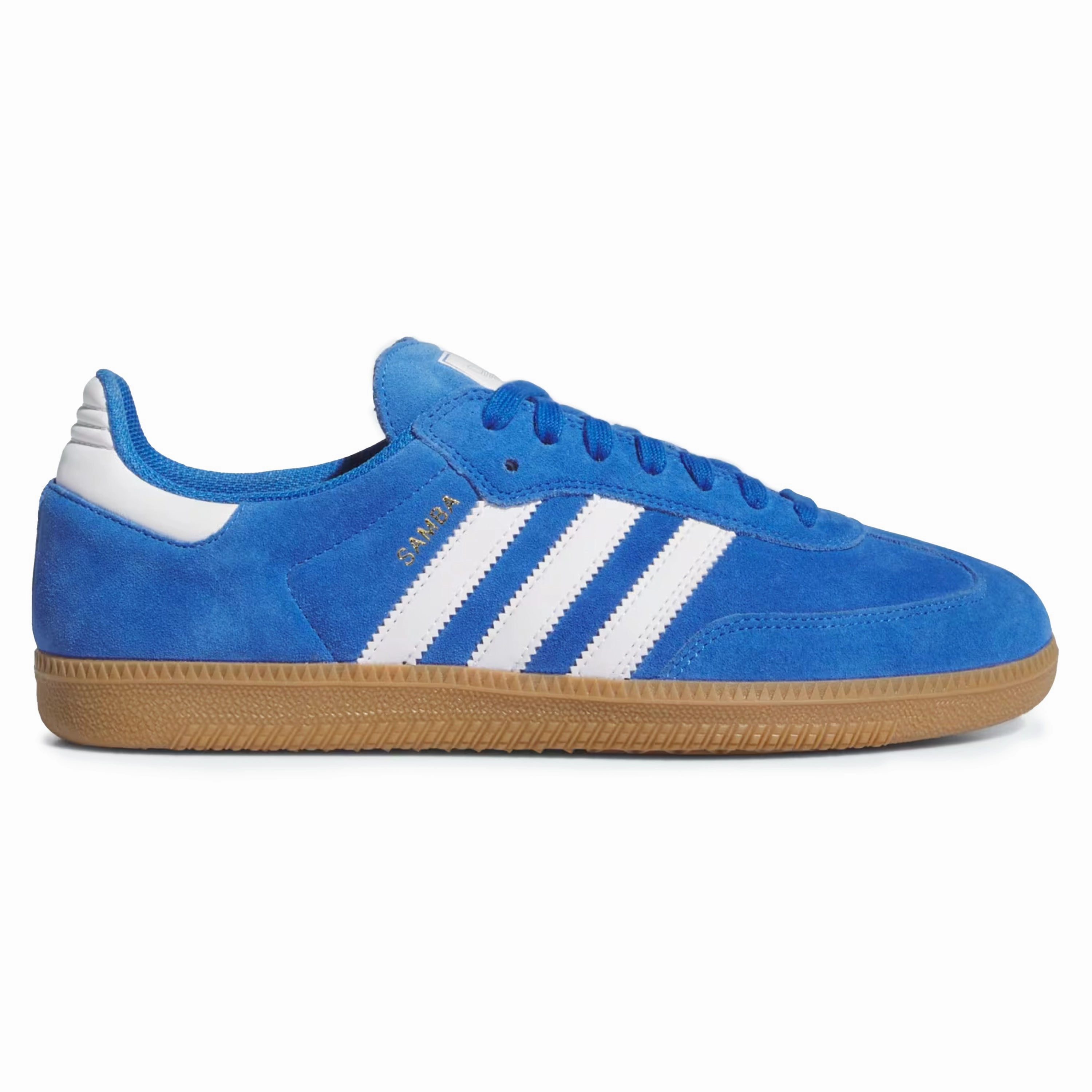 Adidas Shoes For Pronation ADIDAS SAMBA ADV BLUE BIRD / CLOUD WHITE / GOLD METALLIC
