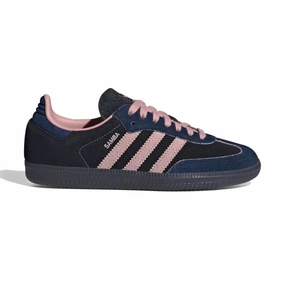 Adidas Samba OG 'Black Wonder Mauve Indigo' Women's Shoes Adidas Sneakers Shoes