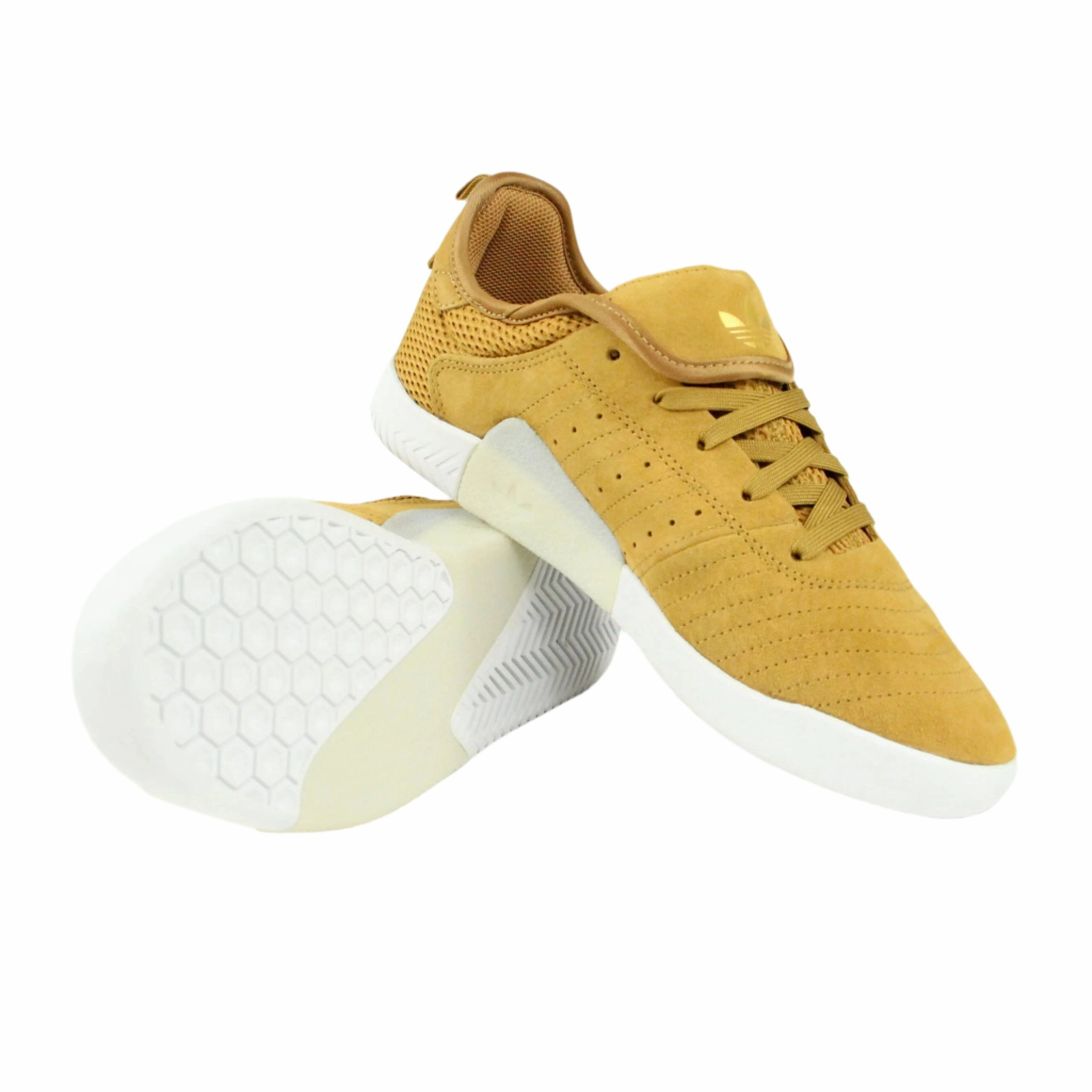 Adidas Skateboarding 3ST.003 Trainers - Mesa Brown / Footwear White / Gold MT Adidas Adizero 2.0 Basketball Shoes