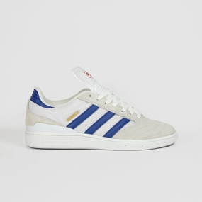 Adidas Crossfit Shoes Adidas Skateboarding - Busenitz Shoes - Crystal White / Semi Lucid Blue / Gold Metallic