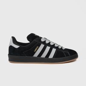 Adidas Skateboarding - Campus 90s ADV Shoes - Core Black / Grey Two / Gold Metallic Best Casual Skate Shoes