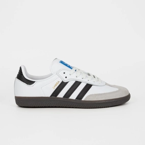 Adidas Low Top Shoes Adidas Skateboarding - Samba ADV Shoes - Footwear White / Core Black / Gum 5