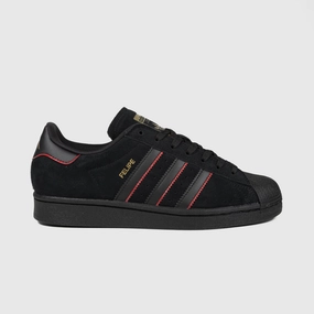 Adidas Run Dmc Shoes Adidas Skateboarding - Superstar ADV Felipe Gustavo Shoes - Core Black / Better Scarlet / Metallic Gold