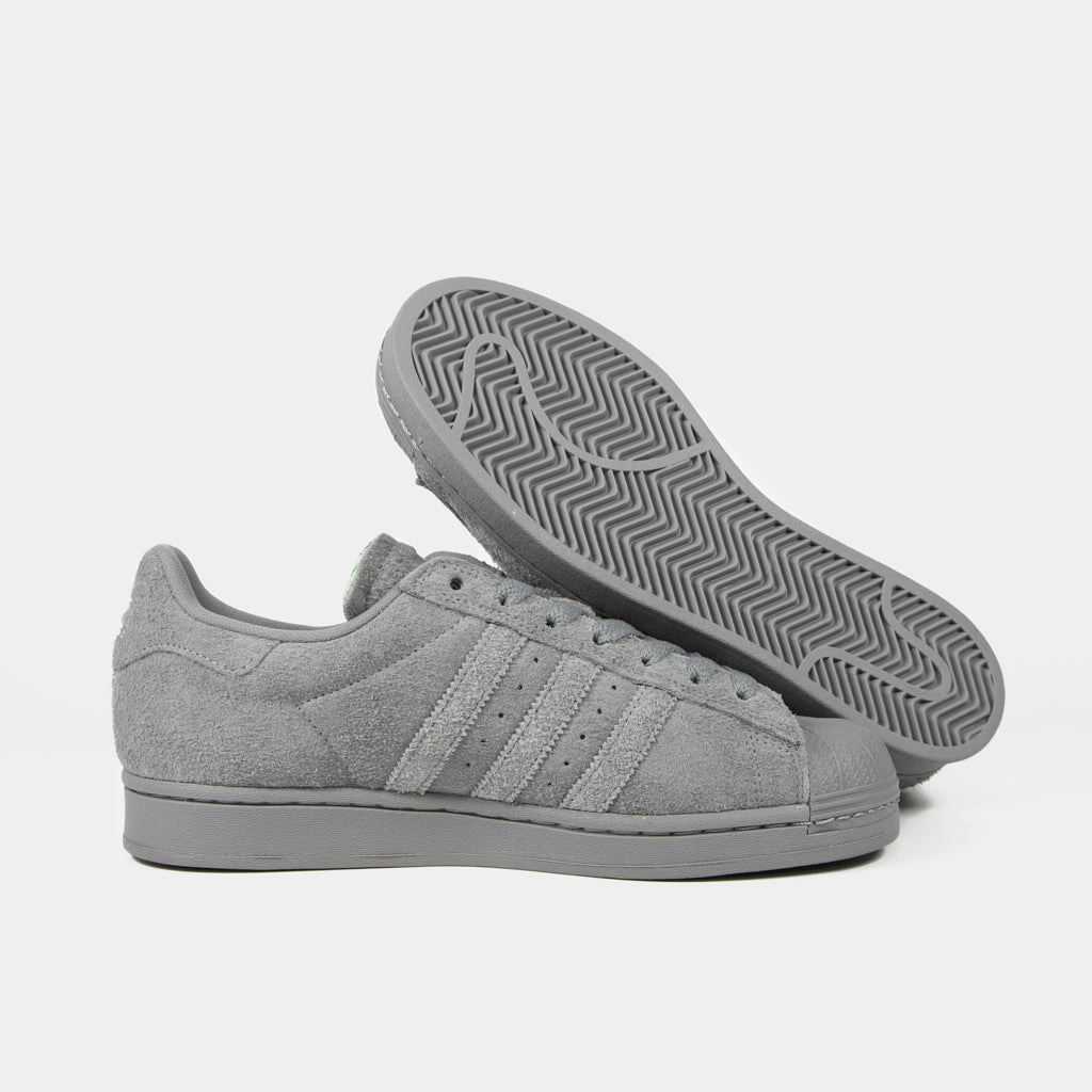 Adidas Skateboarding - Superstar ADV Shoes - Grey Three / Grey Three / Cobalt Black Adidas Duramo Speed Running Shoes