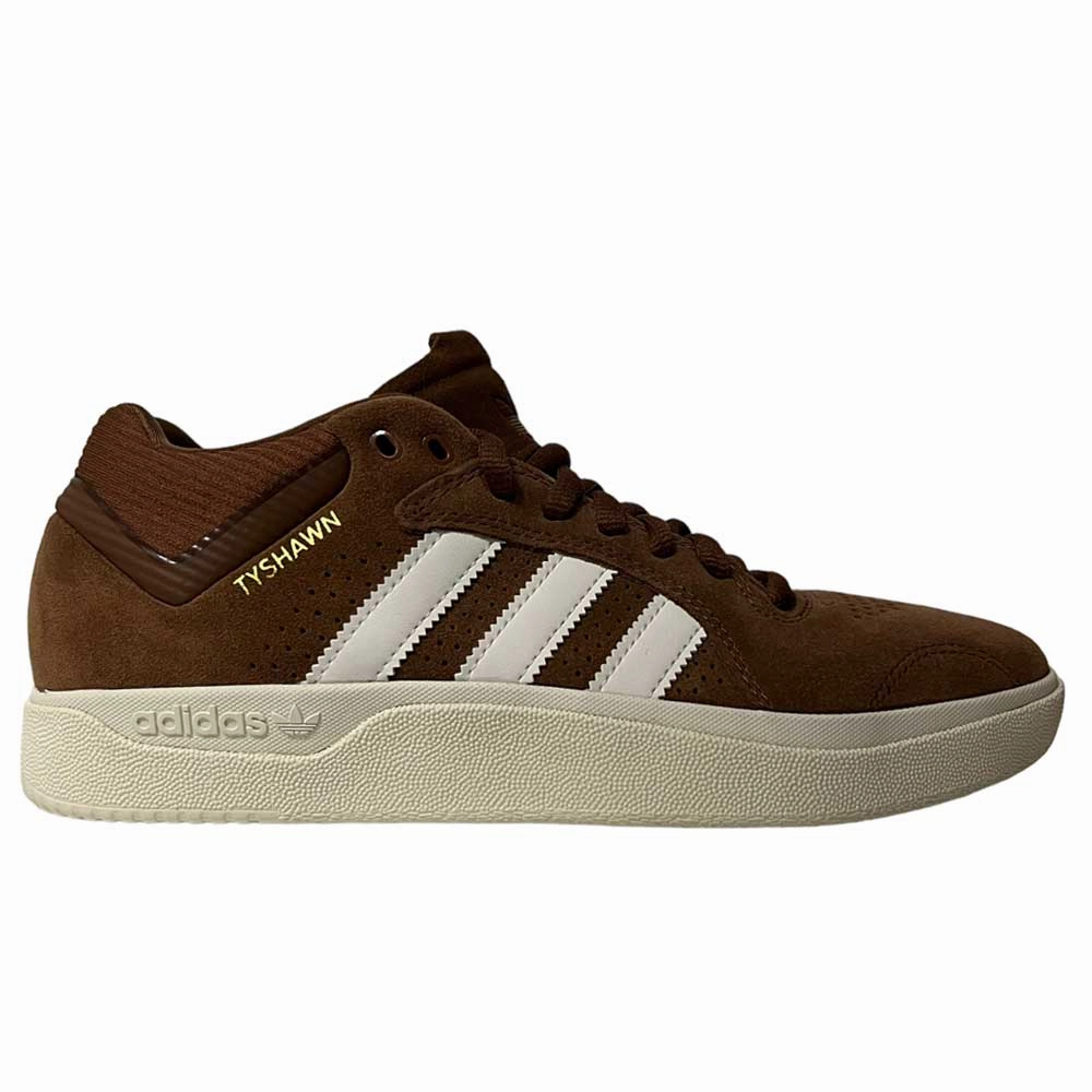 Adidas Crib Shoes Adidas Skateboarding Tyshawn Preburn White Gold Suede Shoes