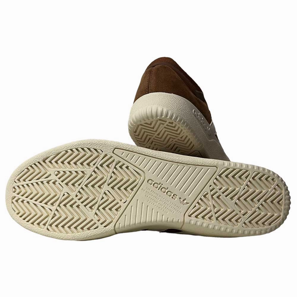 Adidas Skateboarding Tyshawn Preburn White Gold Suede Shoes Adidas Gravel Cycling Shoes