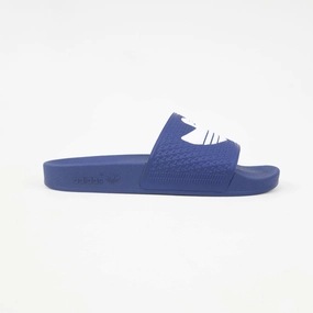 Adidas Shmoofoil Slides - Blue/White/White Kayla Itsines Adidas Shoes