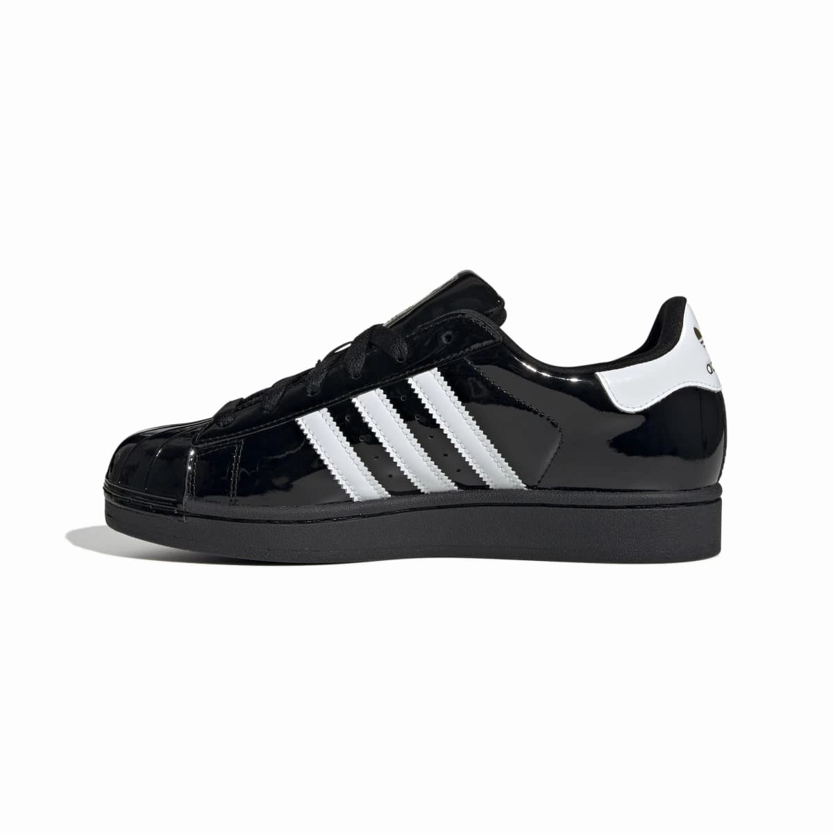 Adidas SUPERSTAR II W patent Black white sneakers Adidas Adizero Soccer Shoes