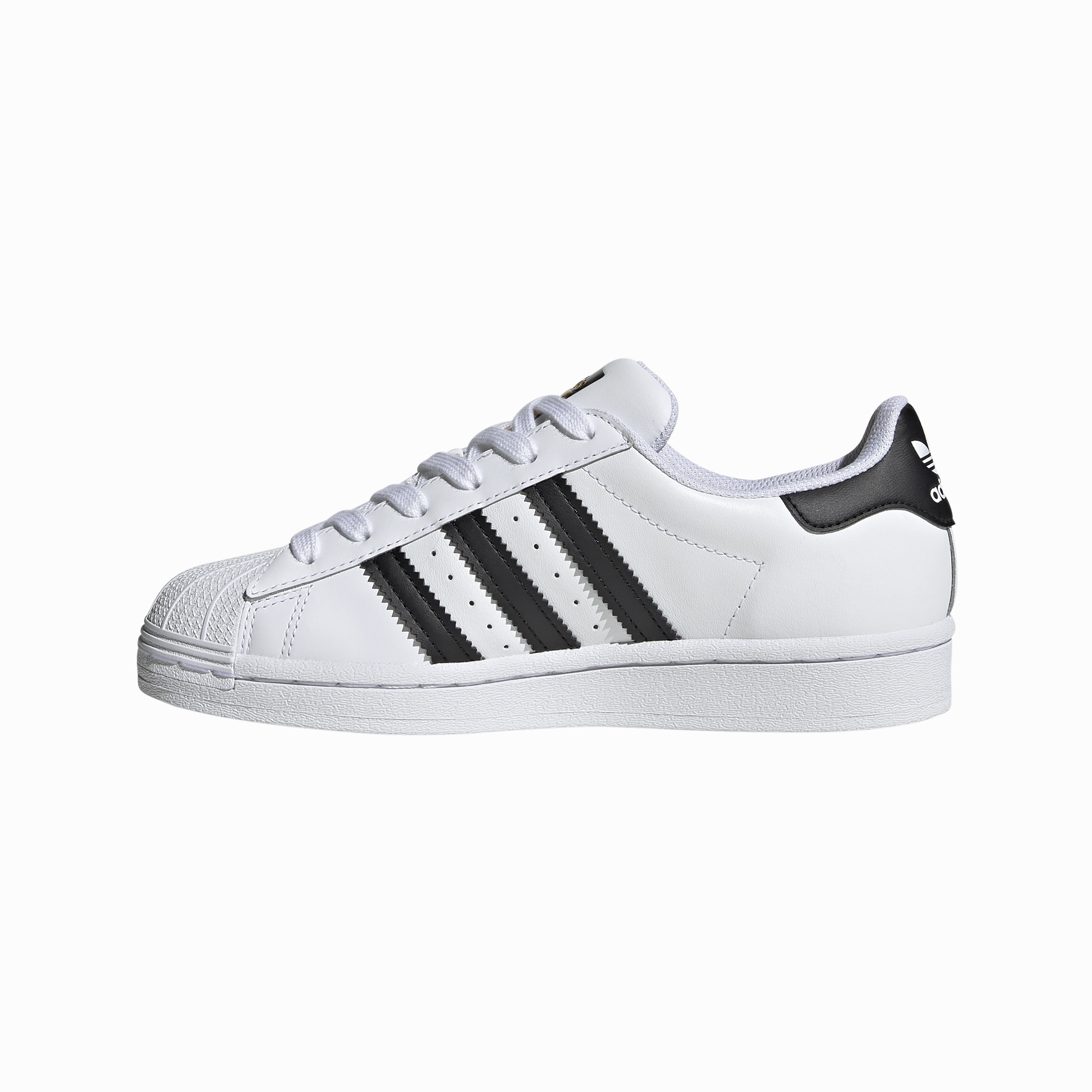Adidas Superstar J  Kids  White/Black/White Adidas Retro Tennis Shoes