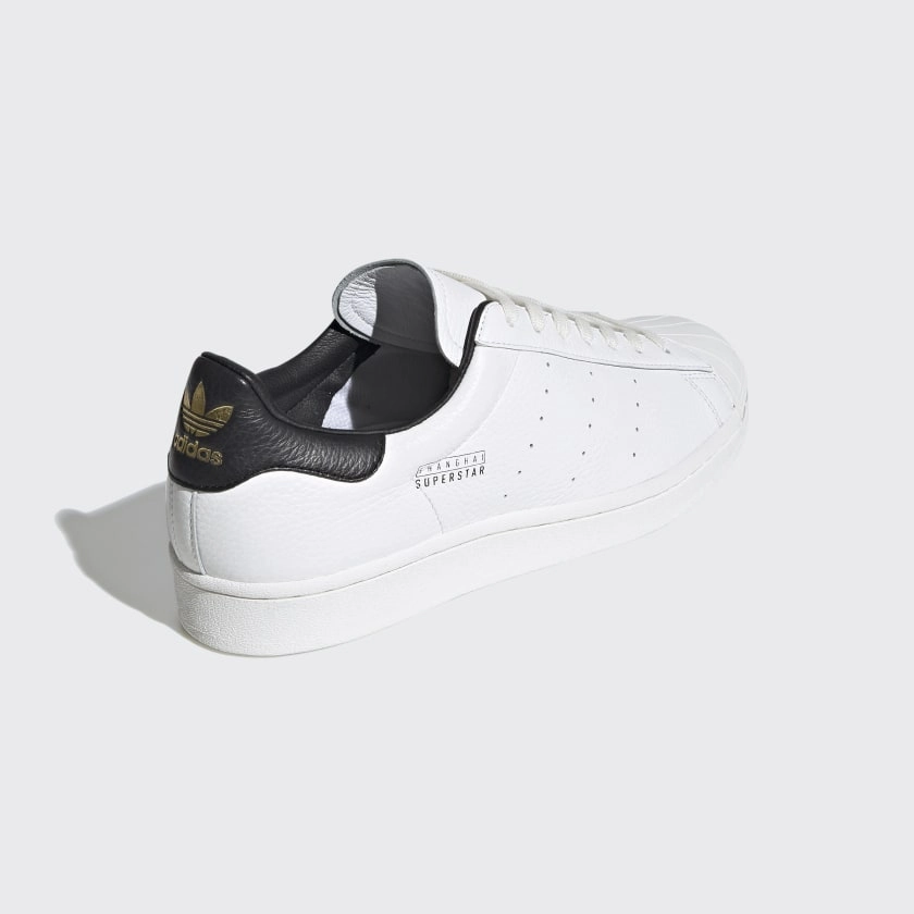 Adidas Superstar Pure "SHANGHAI" - Cloud White / Core Black Adidas Outdoor Shoes