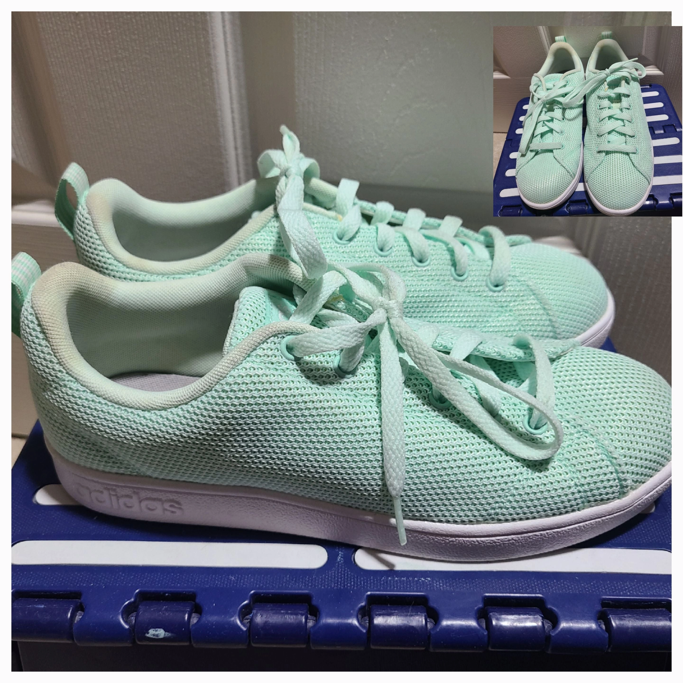 Adidas Soccer Shoes World Cup Adidas tennis shoes mint green - Shoes: 6.5 (Adult)