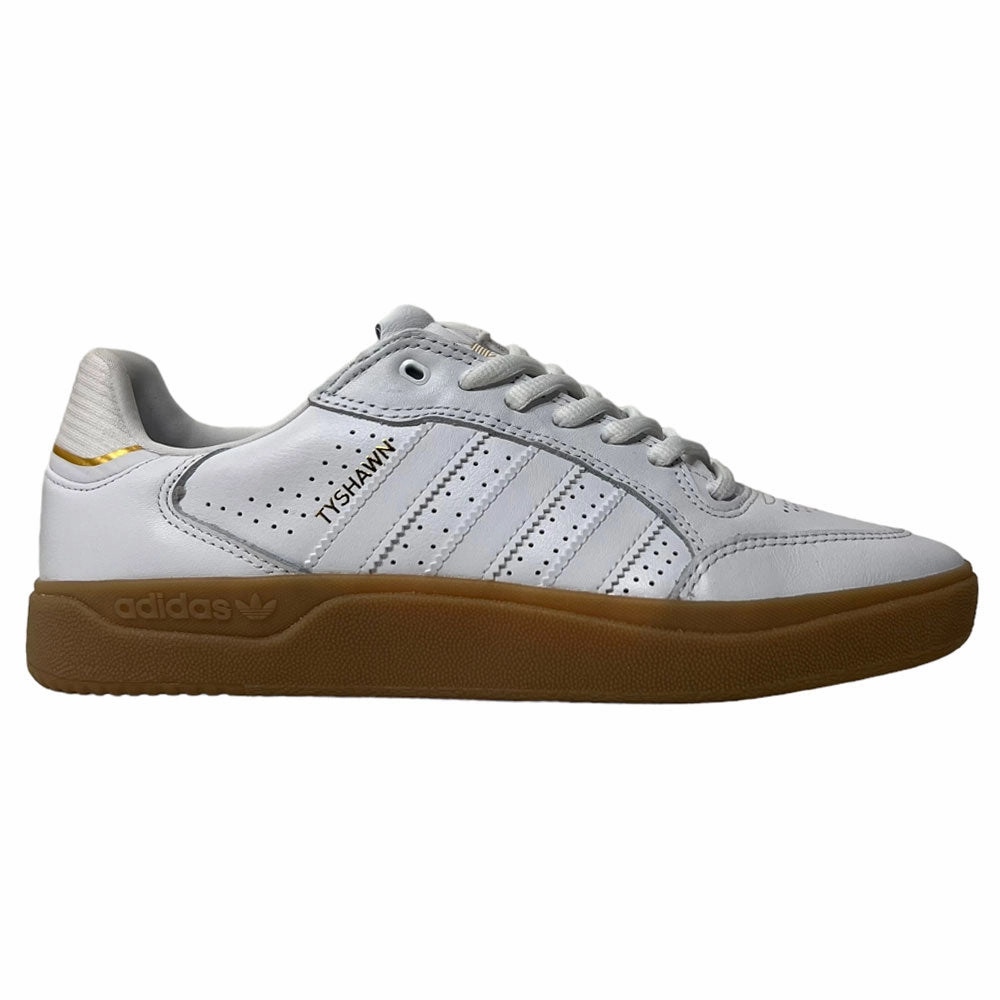 Adidas Tyshawn Low White White Gum Suede Shoes Best Crossfit Shoes Adidas