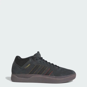 Adidas Slip In Shoes Adidas Tyshawn Skate Shoes- Carbon/Core Black/Preloved Brown