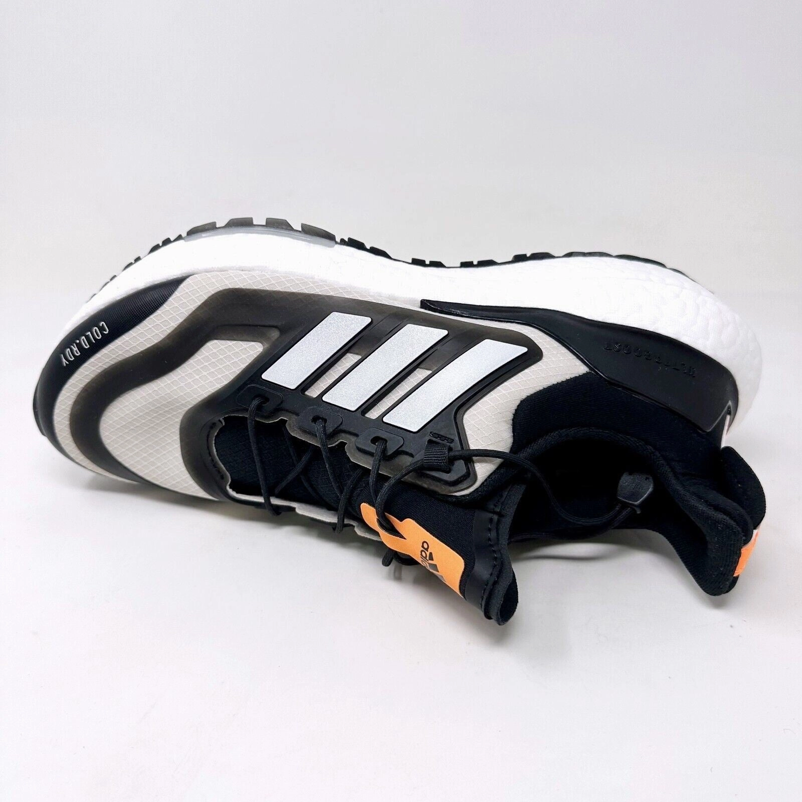Adidas UltraBoost 22 COLD.RDY 2.0 Black White Orange Womens Running Shoes GX6735 Best Deals On Running Shoes