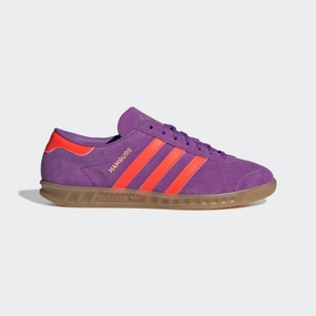 Adidas Hamburg W - Active Purple / Solar Red / Gold Adidas Tennis Classic Shoes