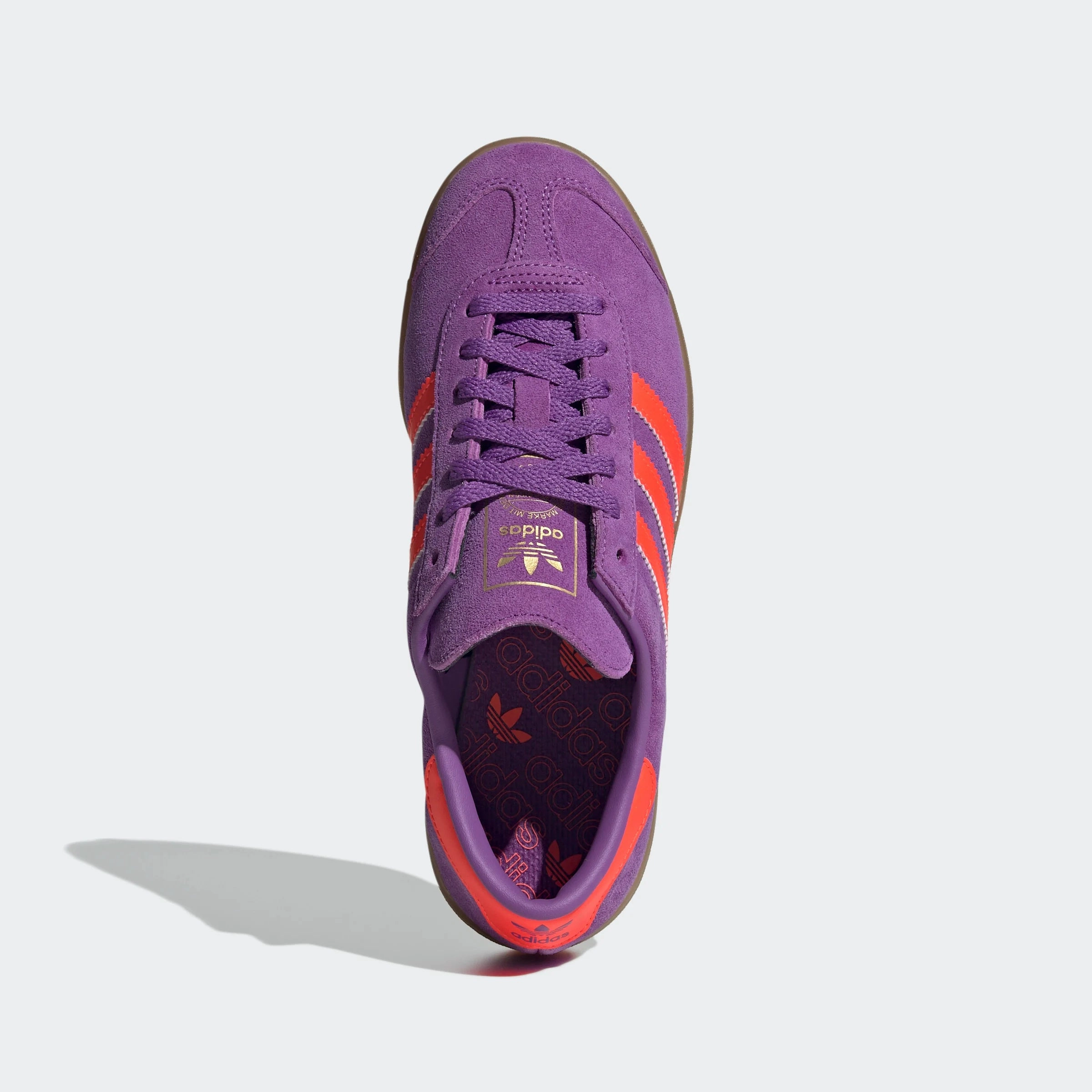 Adidas Hamburg W - Active Purple / Solar Red / Gold Adidas Shoes 1970