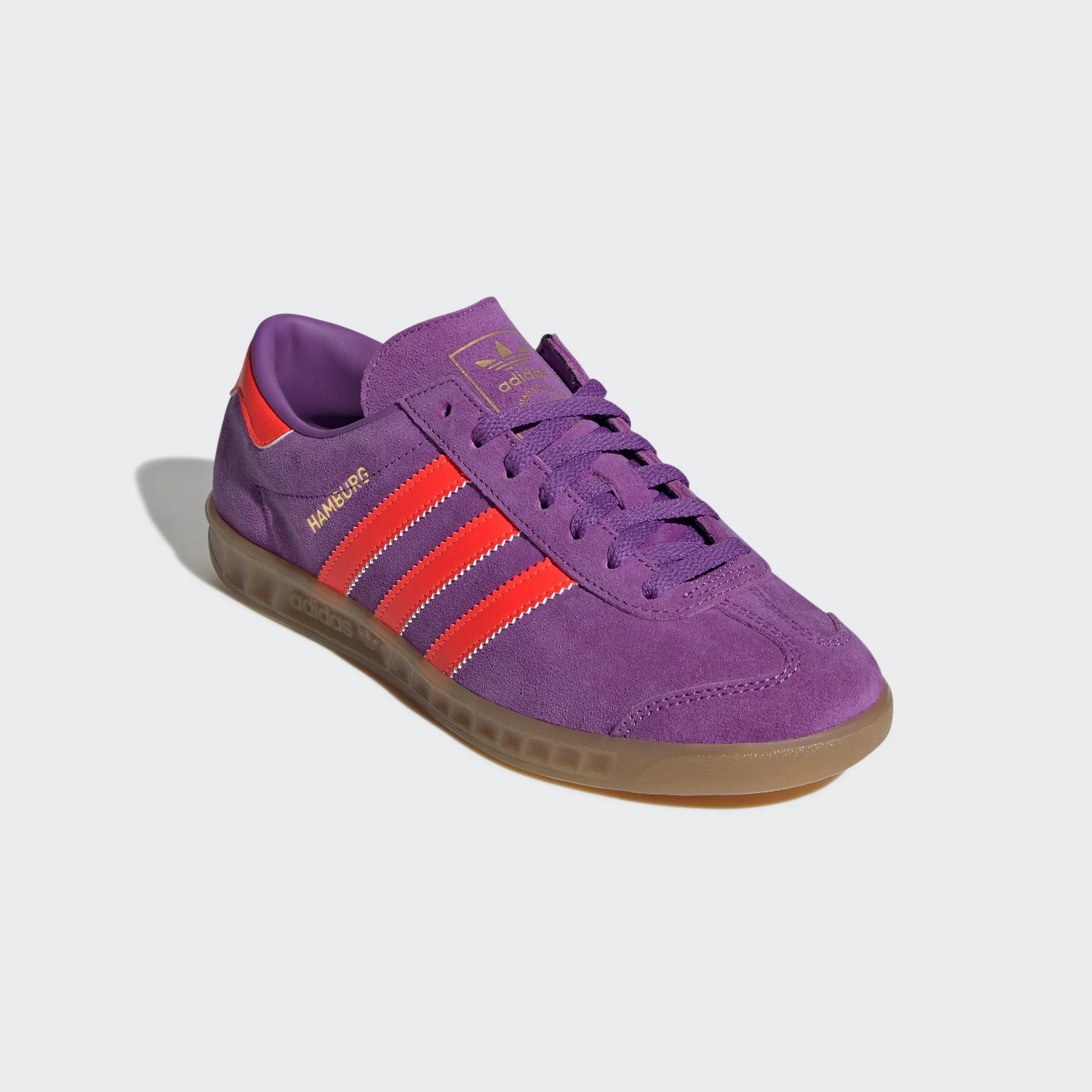 Adidas Hamburg W - Active Purple / Solar Red / Gold Adidas Cadiant Fyw Shoes