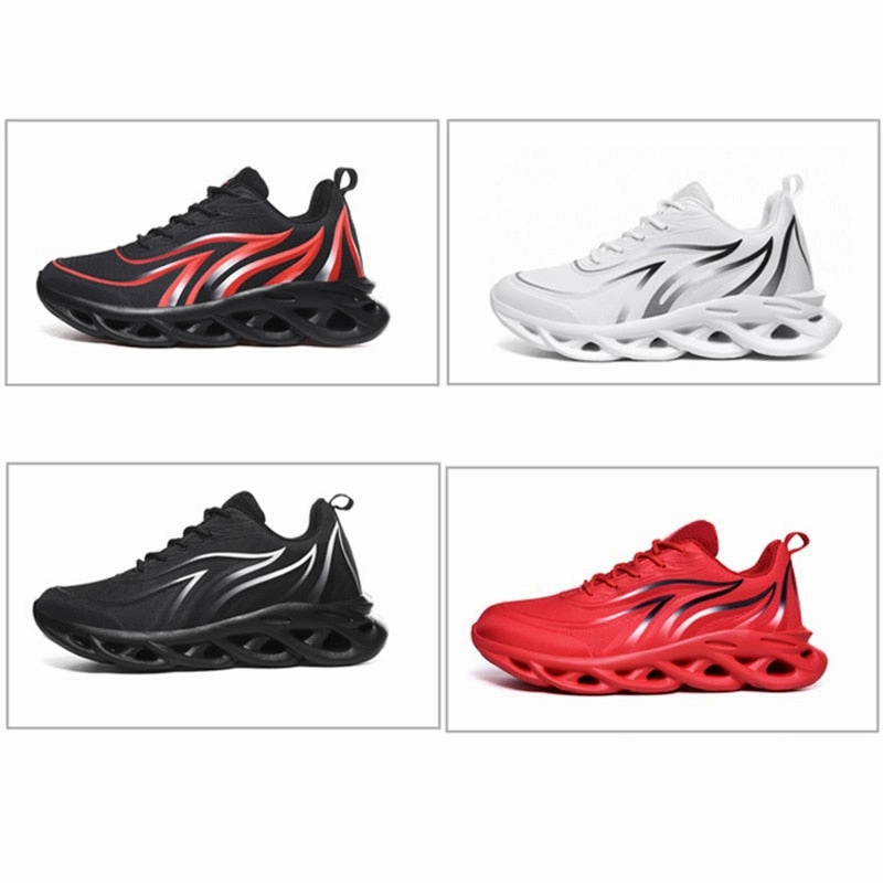 New Men Sport Fire Shoes Breathable Running Sneakers Men Casual Shoes Platform Sneakers Men Tennis Shoes Men Walking Shoes