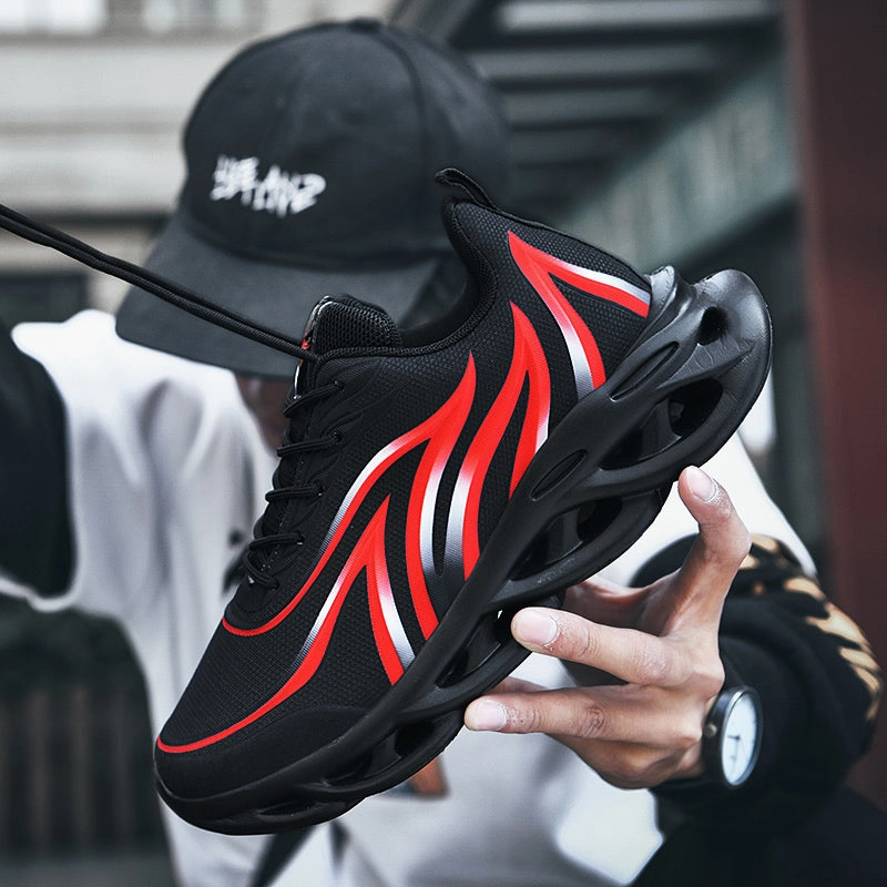 New Men Sport Fire Shoes Breathable Running Sneakers Men Casual Shoes Platform Sneakers Men Tennis Shoes Men Walking Shoes