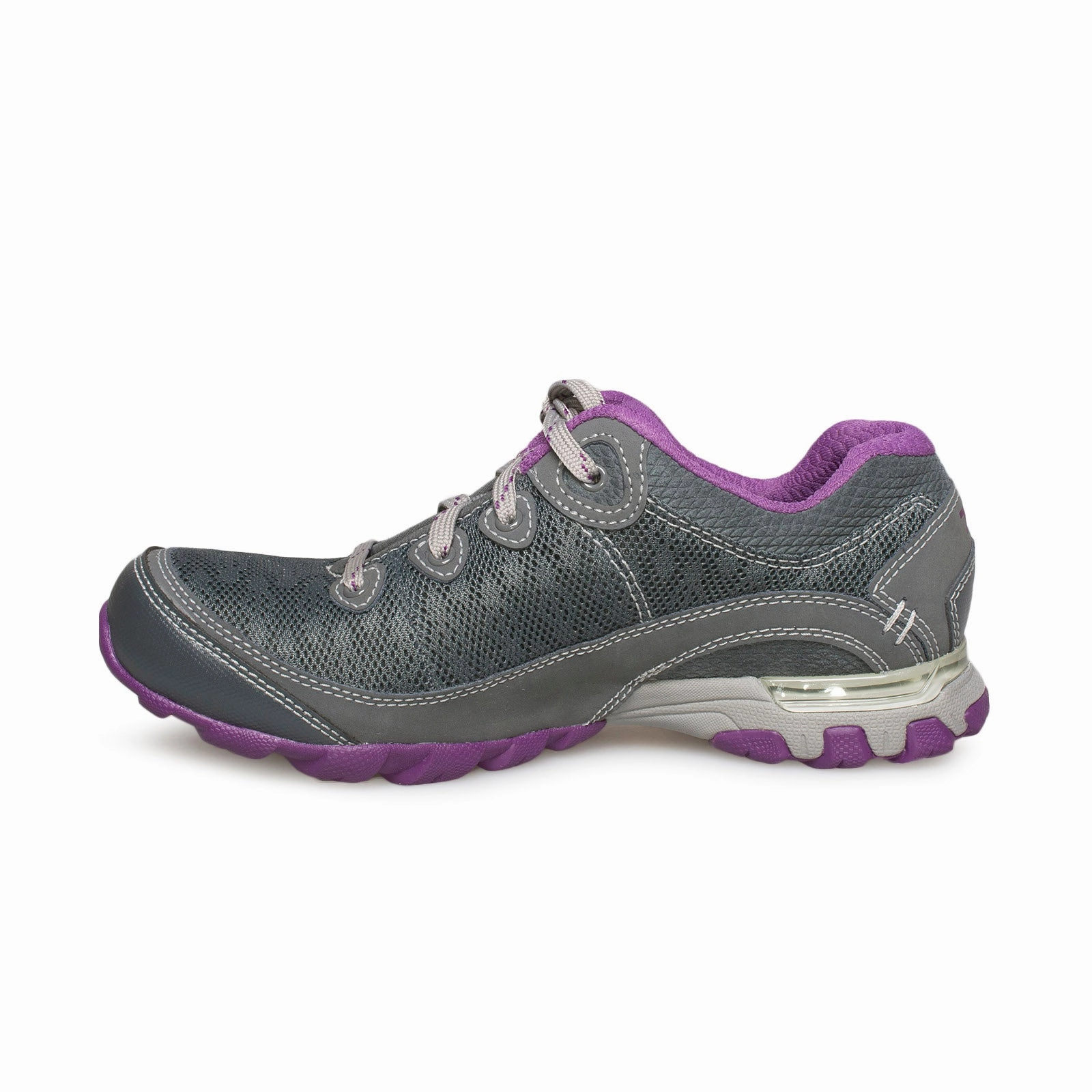 Ahnu Sugarpine Air Mesh Dark Shadow Gloxinia Shoes - Women's Difference Between Road Running Shoes And Trail Running Shoes