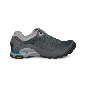 Lone Peak Trail Shoes Ahnu Sugarpine II Air Mesh Dark Shadow Shoes - Women's