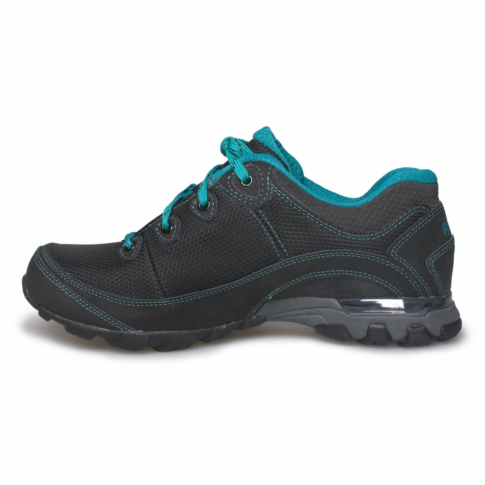 Cycling Trail Shoes Ahnu Sugarpine II WP Ripstop Black Shoes - Women's