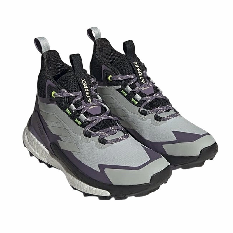 Adidas Womens Terrex Free Hiker 2 GTX Shoes US 10.5 Grey Purple Athletic WP Sorel Out N About Iii Mid Sneaker Waterproof Shoes