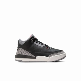 1 Mid Se Casual Shoes Jordan 3 Retro 'Black Cement' Little Kids' Shoes
