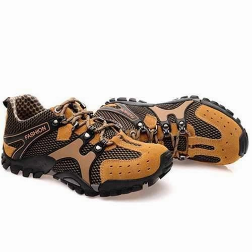 US Size 6.5-11 Men Athletic Running Sports Climbing Hiking Mesh Shoes Sawtooth Low Hiking Shoes