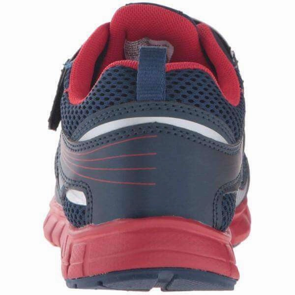 Tsukihoshi Velocity Navy Red Boys Running Shoes (Machine Washable) Running Shoe Sole Replacement
