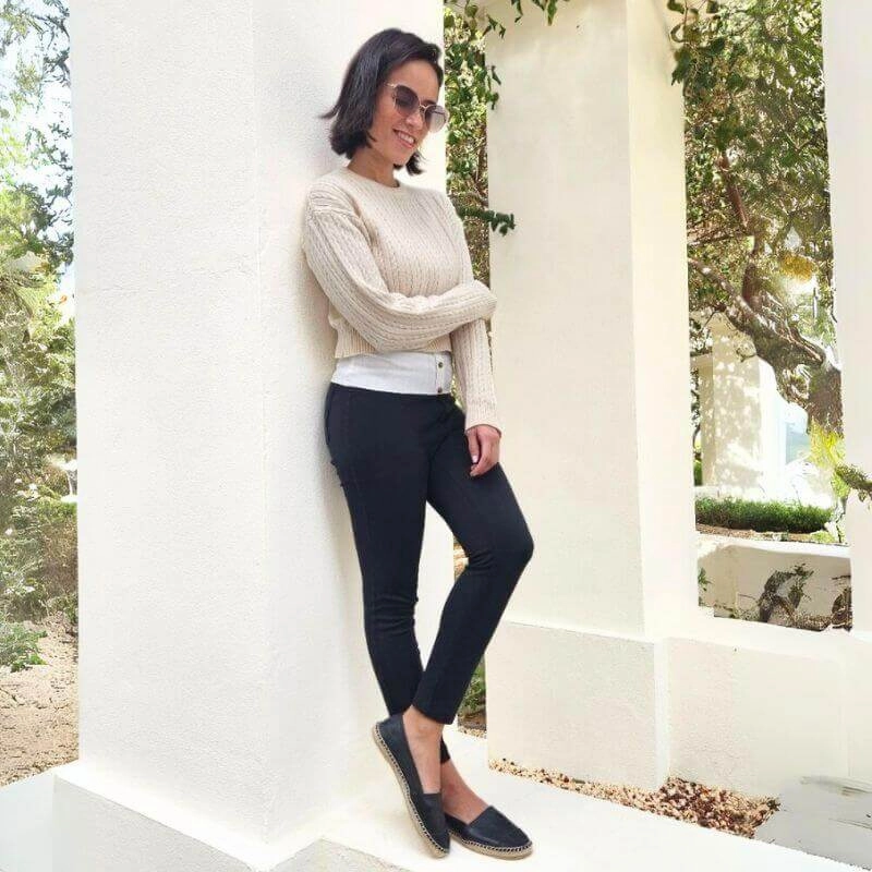 Classic Espadrille in Midnight Glitter Espadrille Leather Wedge Cross Slides