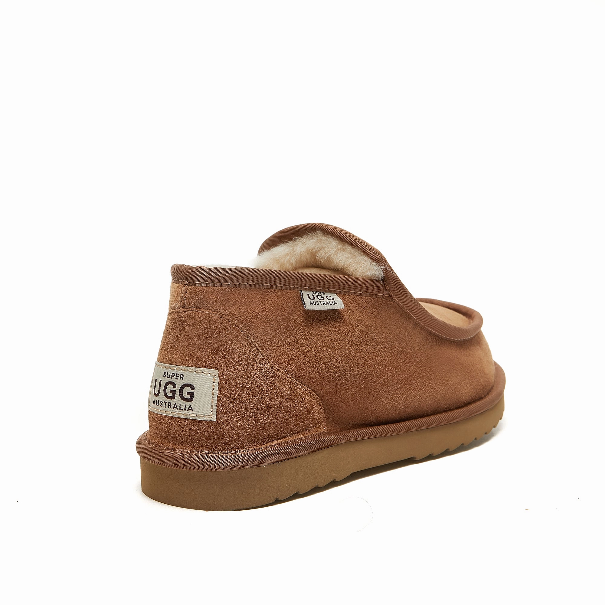 Orthofeet Slippers Reviews Archie - Men's Classic Australian Sheepskin Ankle Height Slipper