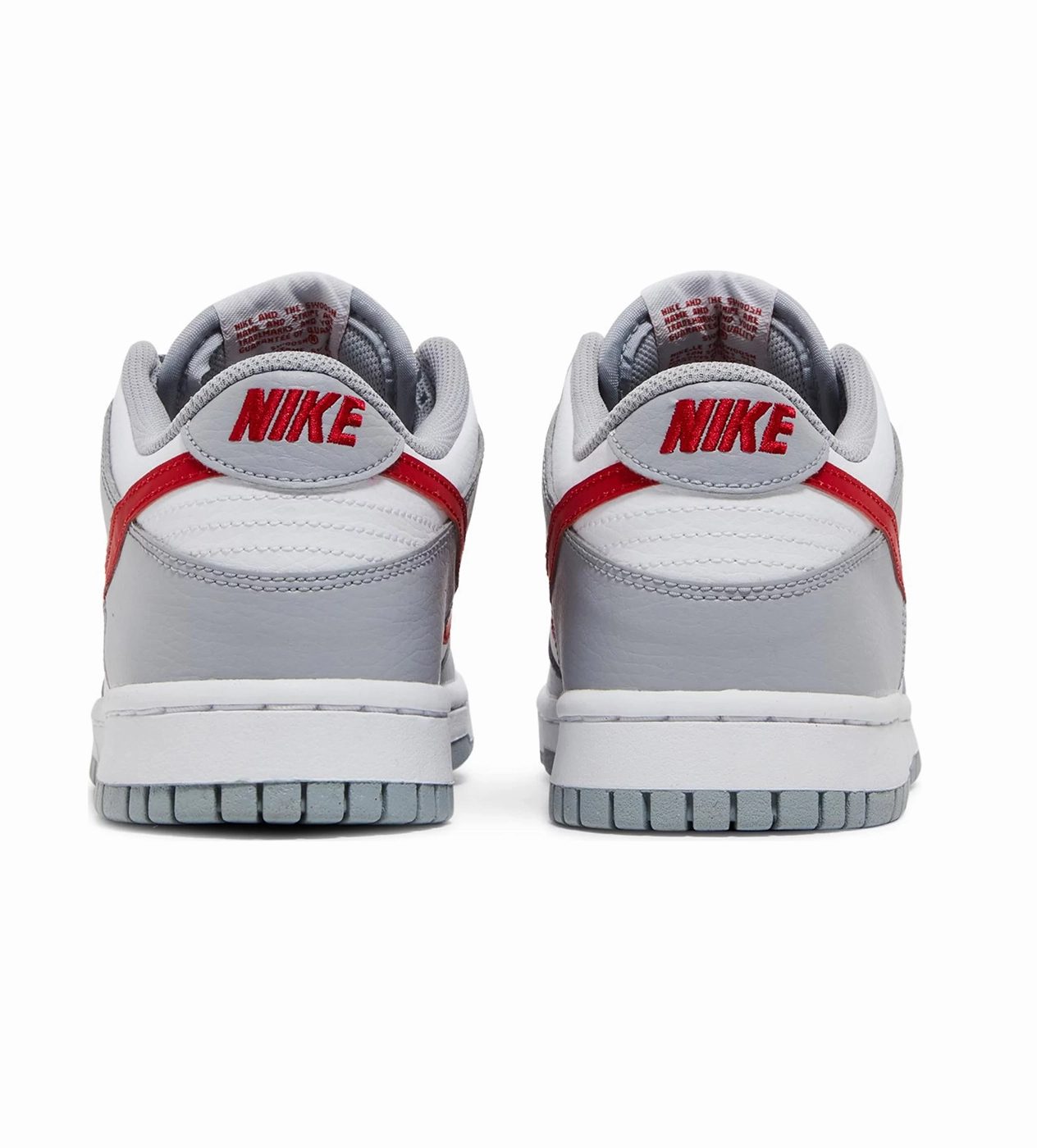 Nike Dunk Low 'White Wolf Grey University Red' Asics Rulon Gardner Shoes