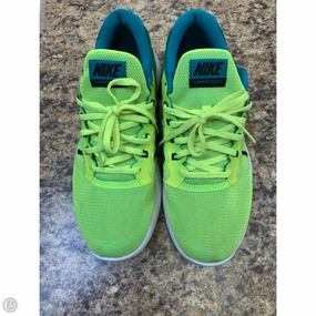 Asics London Marathon Shoes Shoes Athletic By Nike In Green & Yellow, Size: 8.5