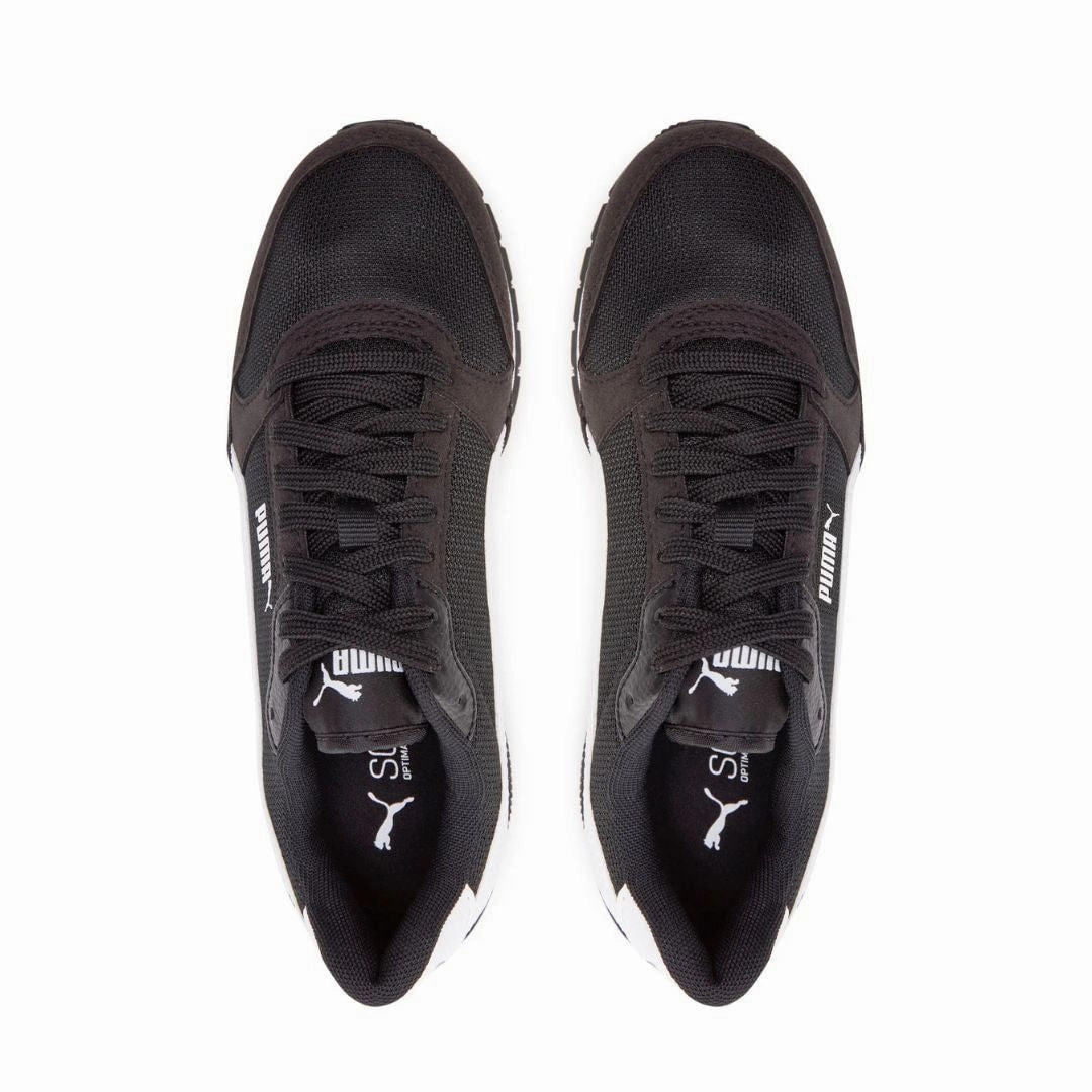 Best Nursing Shoes For Flat Feet Reddit PUMA St Runner V3 Mesh Sneakers 385510-01-BLK