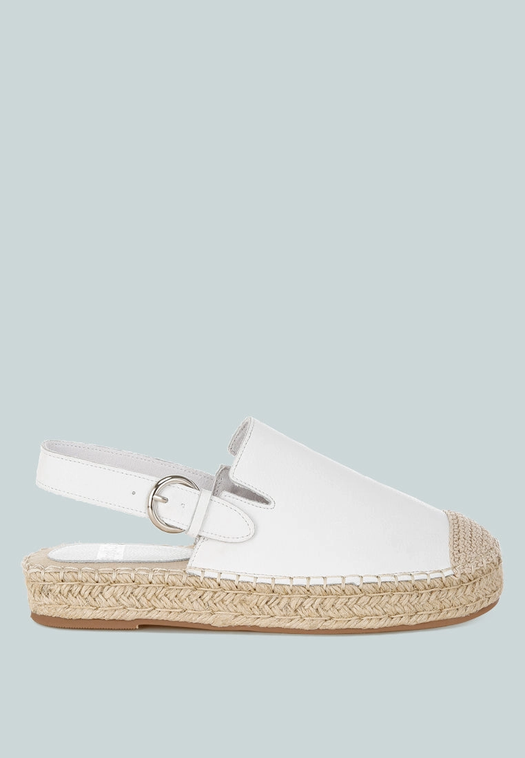 Kelly & Katie Tiama Espadrille Wedge Sandal Azula Genuine Leather Espadrilles Sandals