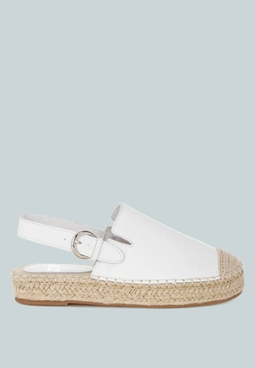 Azula Genuine Leather Espadrilles Sandals Gucci Logo Espadrilles
