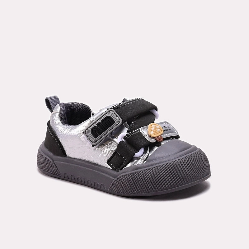 Staccato Flat Shoes Baba Casual Shoes Black 0610548