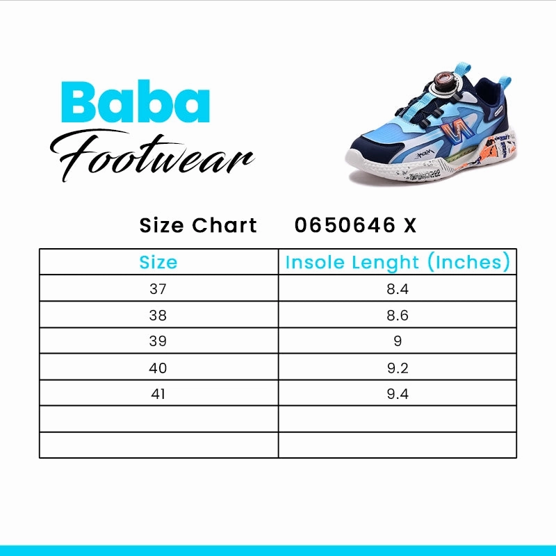 Baba Jogger Shoes Blue 650646 Shoes For Flat Feet Plantar Fasciitis