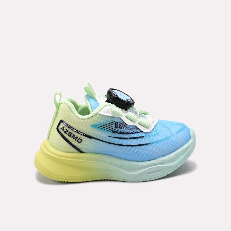 Flat Head Shoes Baba Jogger Shoes Green 650652